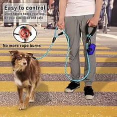 HARLEY® Podesivi povodac za pse 235 cm – za slobodne ruke i trening šetnje | CROSSLEASH