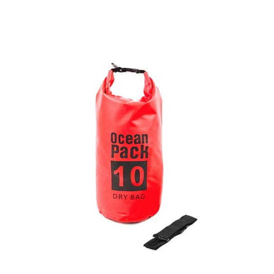 Aga Vodootporna torba 10 l Crvena