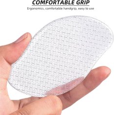 FRILLA® Staklena rašpa za stopala – pilica za glatke pete, suho i mokro korištenje | PEDIGLASS