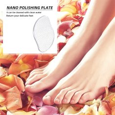 FRILLA® Staklena rašpa za stopala – pilica za glatke pete, suho i mokro korištenje | PEDIGLASS