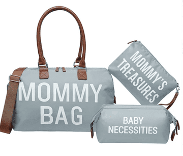 MXM Mommy bag - Svijetlo plava, set 3 kom