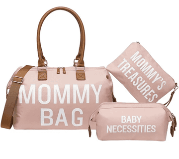 MXM Mommy bag - Roza, set 3 kom