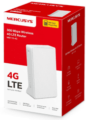 Mercusys MB110-4G N300 router, 4G LTE, SIM (MB110-4G)