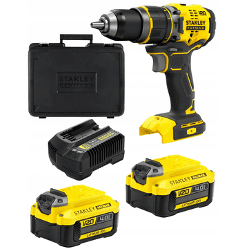 Stanley AKUMULATORSKA UDARNA BUŠILICA/ODVIJAČ V20 2*4.0AH - S/SFMCD721M2