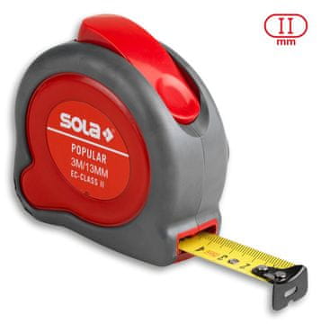 Sola Popularna čelična mjerna traka 13MM 3M - sol 50024201