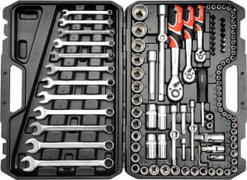 TOYA Set alata 1/4'' 3/8'' 1/2'' 111 dijelova XL - YT-38831