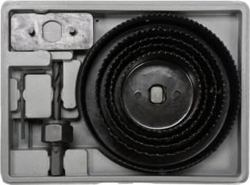 TOYA Rezač rupa za drvo 64-127MM 8 dijelova - W-22571