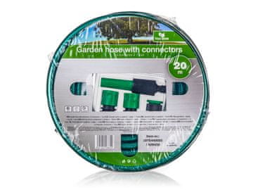Happy Green vrtna cev sa spojkama Garden, 1/2" 20m