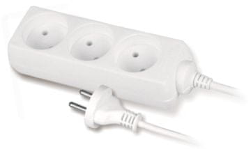 PRODUŽNI KABEL ZA KUĆIŠTE 3 UTIČNICE 1,5 METRA B/U - VT-300-0315