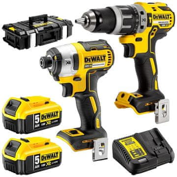 DeWalt KOMPLET ALATA DCD796+DCF887 2*5.0AH - DW DCK266P2