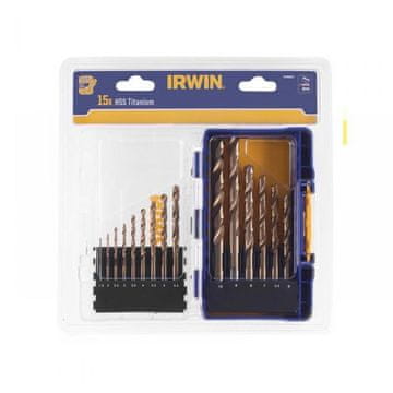 Irwin SET METALNIH SVRDILA HSS LIM DIN338 1,5-10 MM 15 KOMADA - I-IW3038501