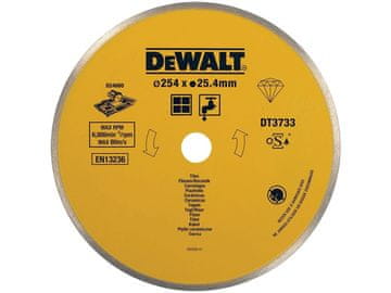 DeWalt Dijamantni disk za pločice 250 mm - DW DT3733