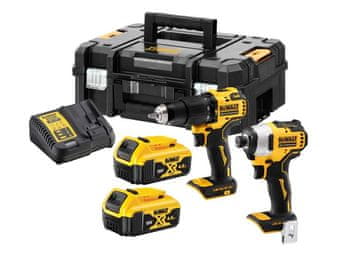 DeWalt XR DCD709 + DCF809 kombinirani komplet 18V 2*4.0AH - DW DCK2062M2