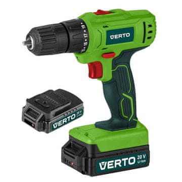Verto Bušilica-odvijač 2*20V LI-ION 1.5 AH kofer - T 50G291