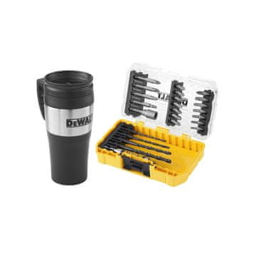 DEWALT SET BUŠILA I NASTAVAKA OD 25 DIJELOVA + ČAŠA
