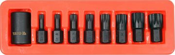 TOYA Set udarnih ključeva s utorima 1/2" - YT-10663