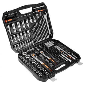 NEO Set nasadnih ključeva 1/2'', 3/8'', 1/4'' 219 dijelova - T N10-076