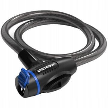 Gerda Loop brava za bicikl, okruglo tijelo, crna fleksibilna 650/10T - MP BL 65021