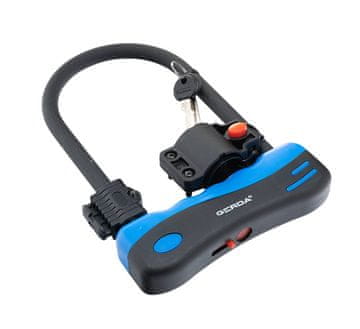 Gerda U-lock brava za bicikl, crna ultra 245/165S - MP BL 33778