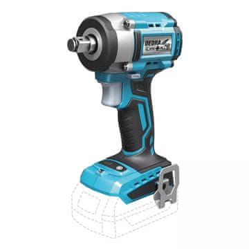 Dedra Bezčetkični udarni ključ 1/2" 350NM 18V sas+ na baterije - DED7153