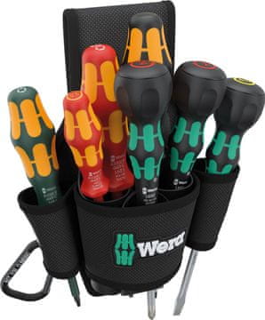 Wera SET TORBICA ZA MONTAŽU NA REMEN 3 9622+ ODVIJAČA, 8 KOM - W05300306001