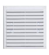 VENTILACIJSKA REŠETKA S MREŽOM 175*175MM BIJELA - KRA 011 BI
