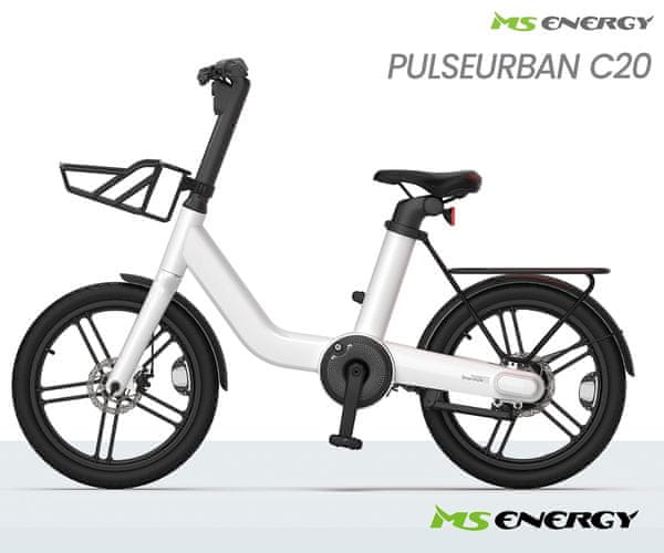 MS ENERGY PULSEURBAN C20 – inovativni e-bicikl!