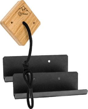 Parax U-Rack Regular zidni nosač za bicikl, hrast/lim