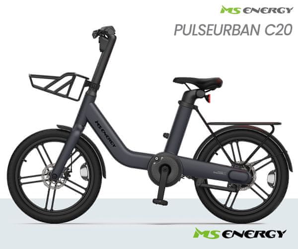 MS ENERGY PULSEURBAN C20 – inovativni e-bicikl!