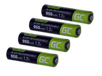Green Green Cell GR03 AAA Punjive baterije Ni-MH, 950 mAh, 4 kom