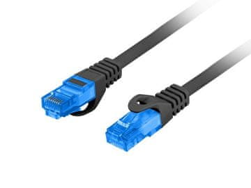 Lanberg LANBERG Patchcord S/FTP Cat.6a 10m Crna LSZH
