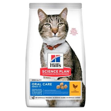 Hill's Hill's sp adult oral care, piletina, za mačke 7 kg