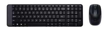 slomart Logitech G MK220 bežični set tipkovnice i miša, crni