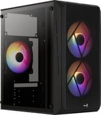Aer Aerocool CS107V2 Mini Tower kućište za PC, crno
