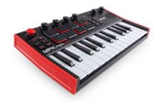 Akai AKAI MPK Mini Play MK3 MIDI klavijatura, 25 tipki, crna/crvena