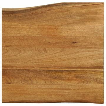 Vidaxl Ploča stola 60x60x2,5 cm Prirodni rub Masivno drvo manga