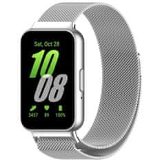 BStrap Milanese remen za Samsung Galaxy Fit 3, silver