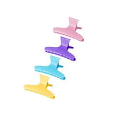 ACTIVESHOP Šnale za kosu za frizere u obliku rakova E-47 12 kom, 8,2 cm miješane boje
