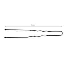 ACTIVESHOP Punđe za kosu za frizere E-65 300 kom. 7 cm crne