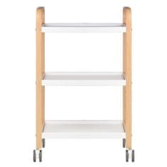 ACTIVESHOP Kozmetički stolić HS-09 drvo - bijeli
