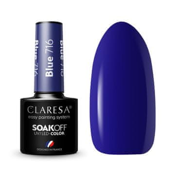 Claresa hibridni lak za nokte PLAVI 716 -5g
