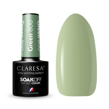 Claresa hibridni lak za nokte zeleni 800 -5 g