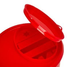 ACTIVESHOP Spremnik za medicinski otpad 2 L crveni