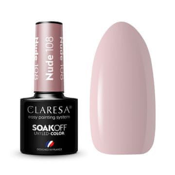Claresa Nude hibridni lak za nokte 108 -5 g