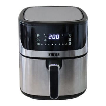 Hot Noveen AF550 friteza na vrući zrak 6.5 L 1600 W crna, srebrna