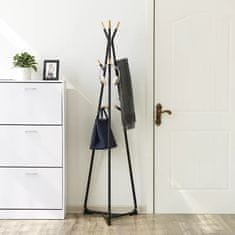 Severno YOKO vješalica za odjeću na loftu, crna, 172 cm