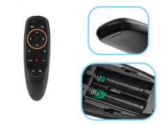 Ikonka Aga Daljinski upravljač Air Mouse G10 Smart TV Box Mikrofon X9