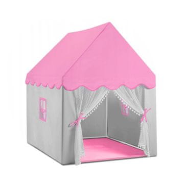 Aga4Kids Dječji igraći šator Kućica Ružičasta