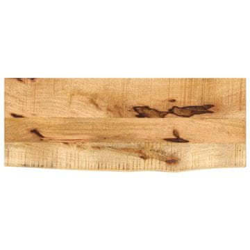 Vidaxl Ploča stola 80x30x3,8 cm Prirodni neobrađeni rub od drva manga
