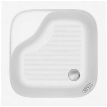 AQUALINE Kvadratna akrilna tuš kada 90x90x30 cm, s nogicama